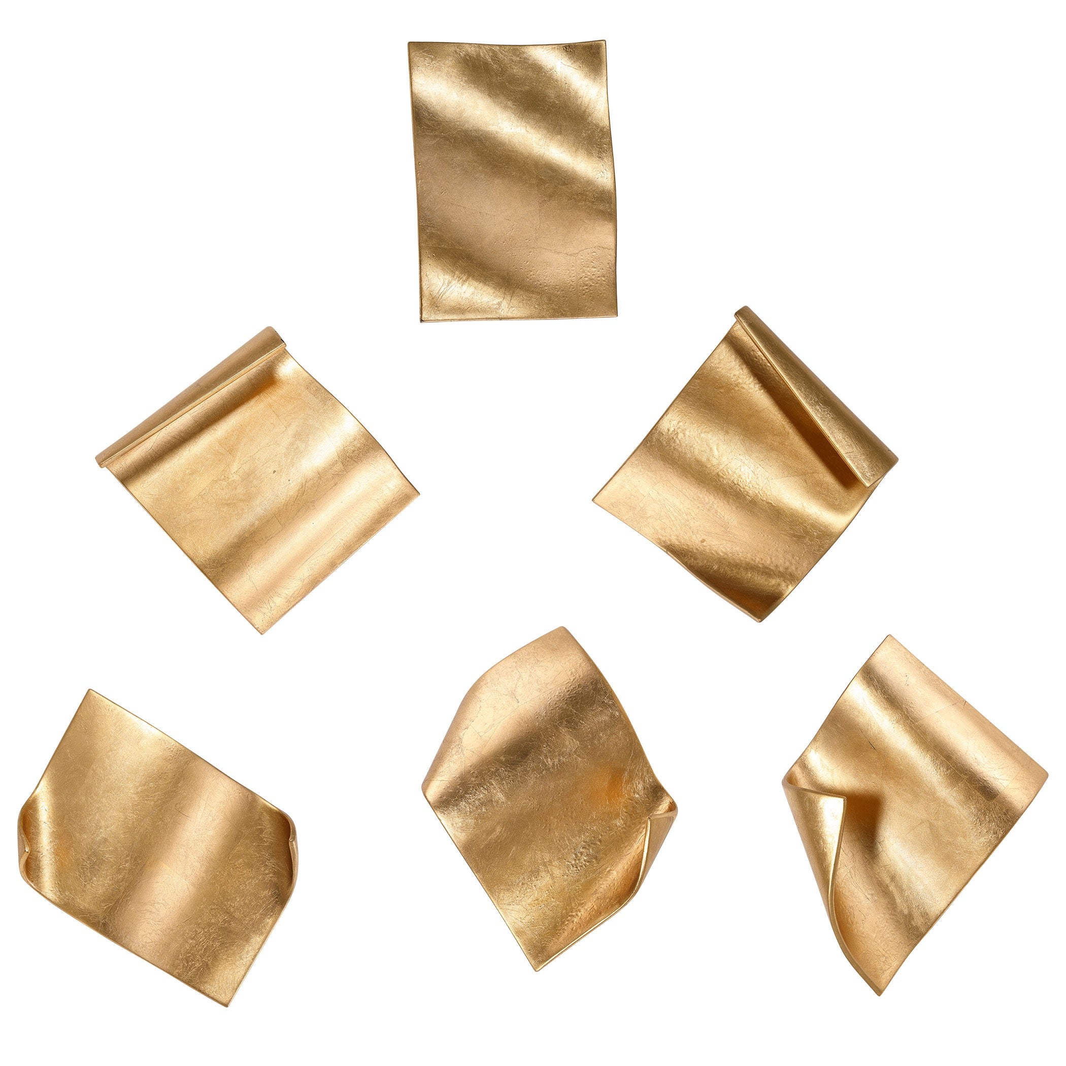 Fluttering Pages Wall Decor - Set of 6 by Uttermost