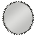 Taza Round Iron Mirror by Uttermost
