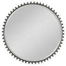 Taza Round Iron Mirror by Uttermost