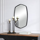 Duronia Black Iron Mirror by Uttermost