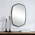 Duronia Black Iron Mirror by Uttermost