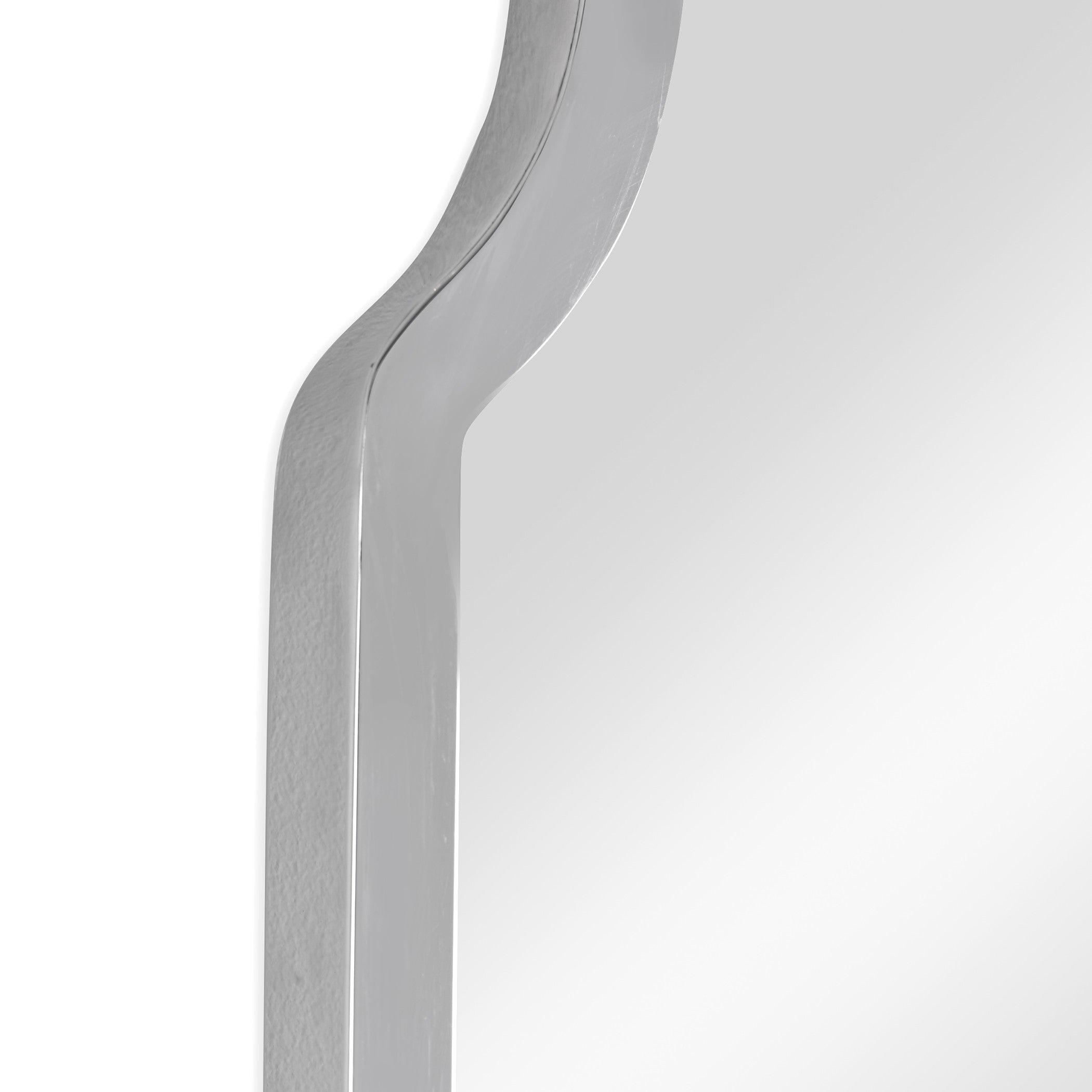 Brayden Nickel Arch Mirror by Uttermost