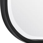 Concord Black Tall Iron Mirror by Uttermost