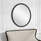 Dandridge Round Industrial Mirror by Uttermost