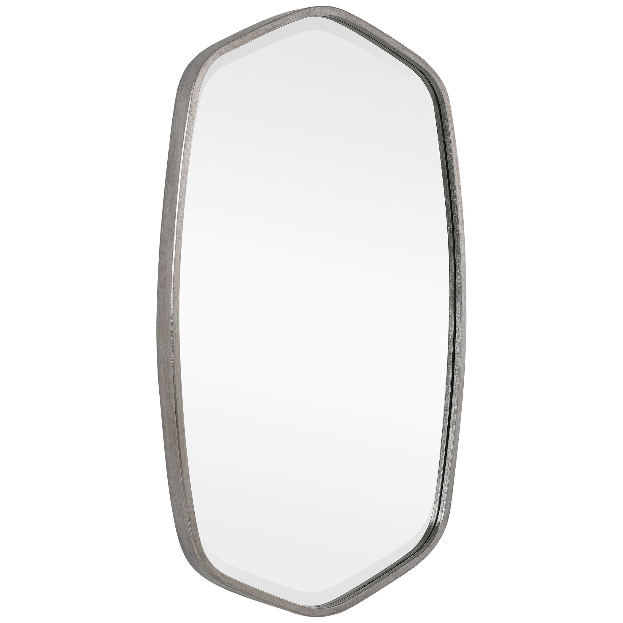 Duronia Brushed Silver Mirror by Uttermost