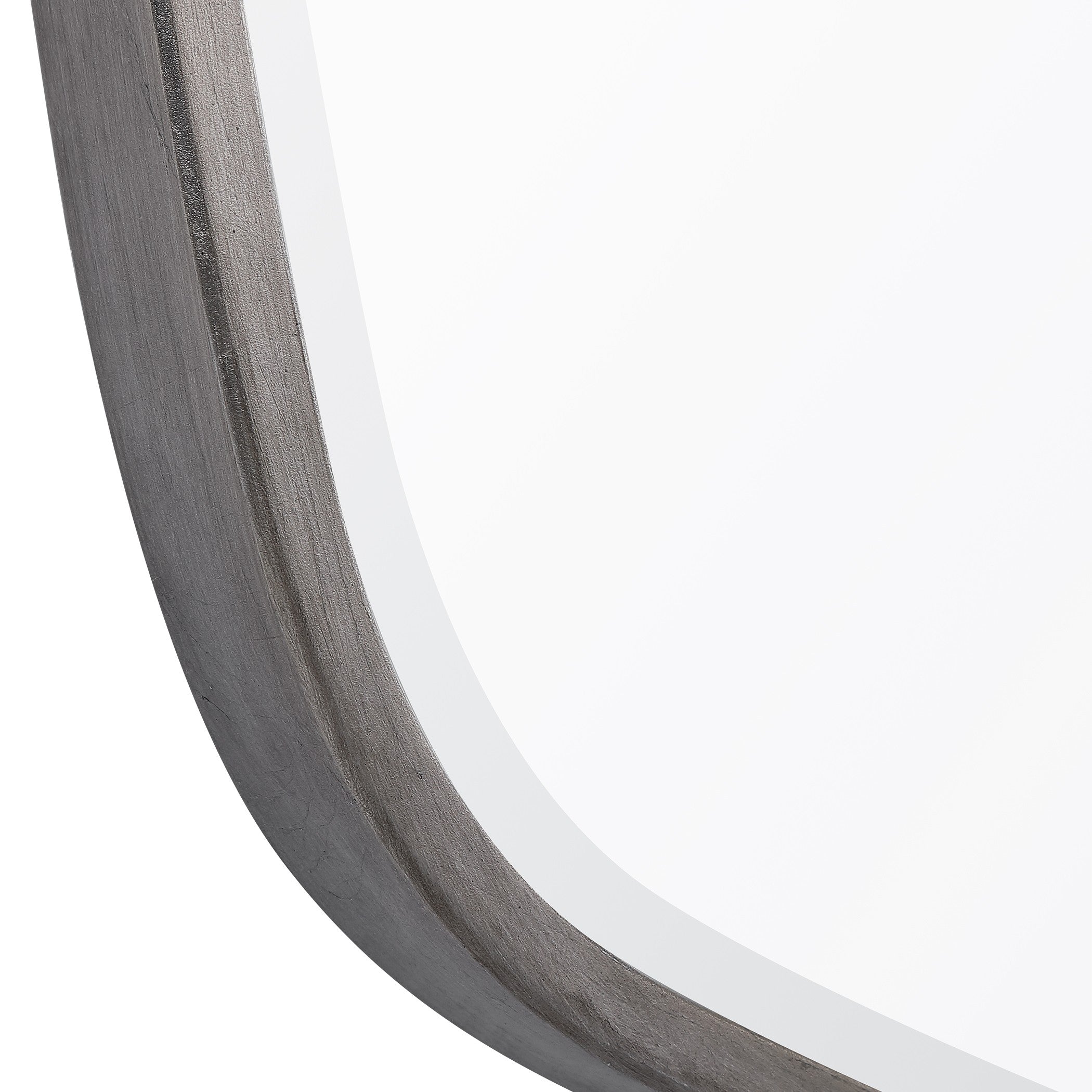 Duronia Brushed Silver Mirror by Uttermost
