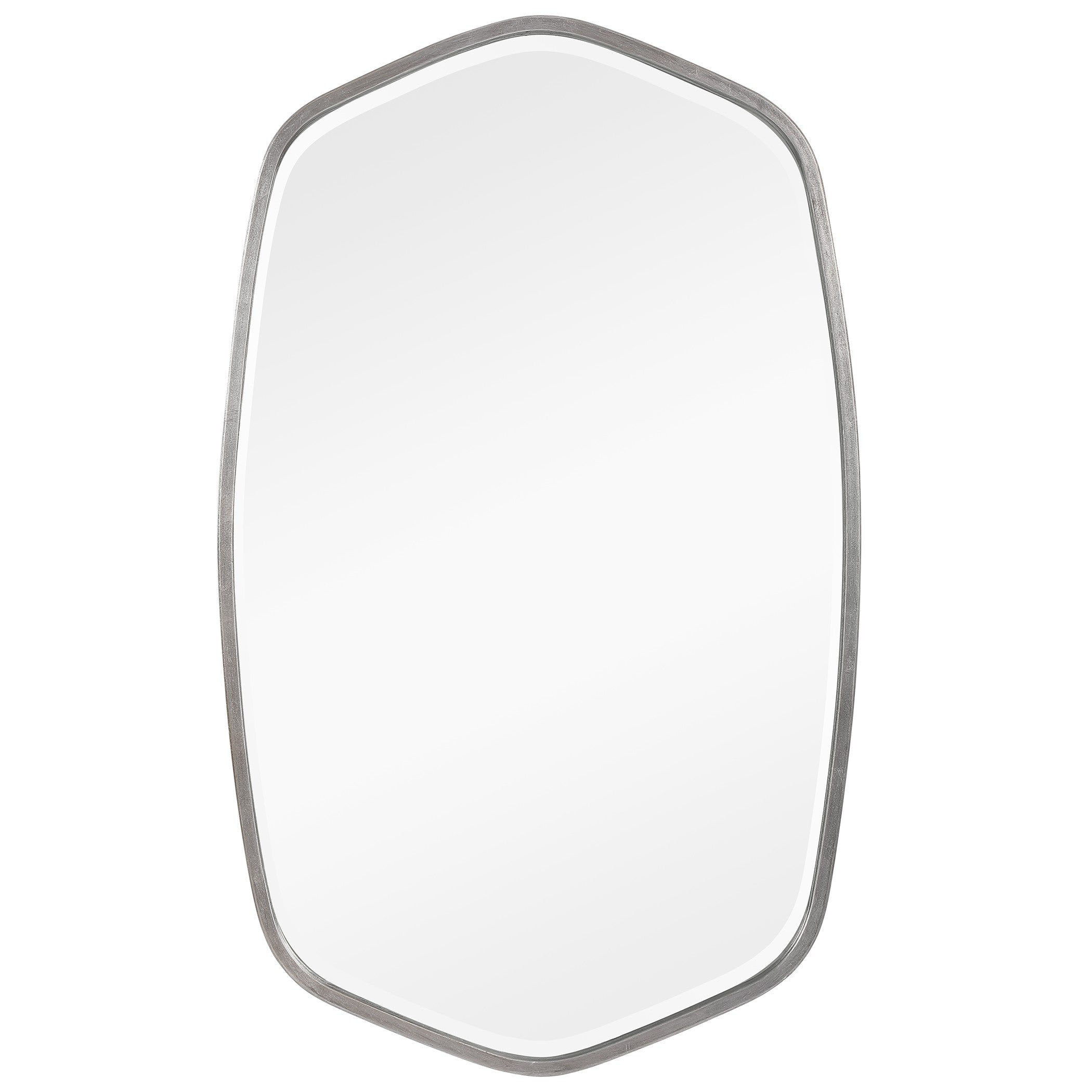 Duronia Brushed Silver Mirror by Uttermost