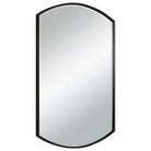Shield Shaped Iron Mirror by Uttermost