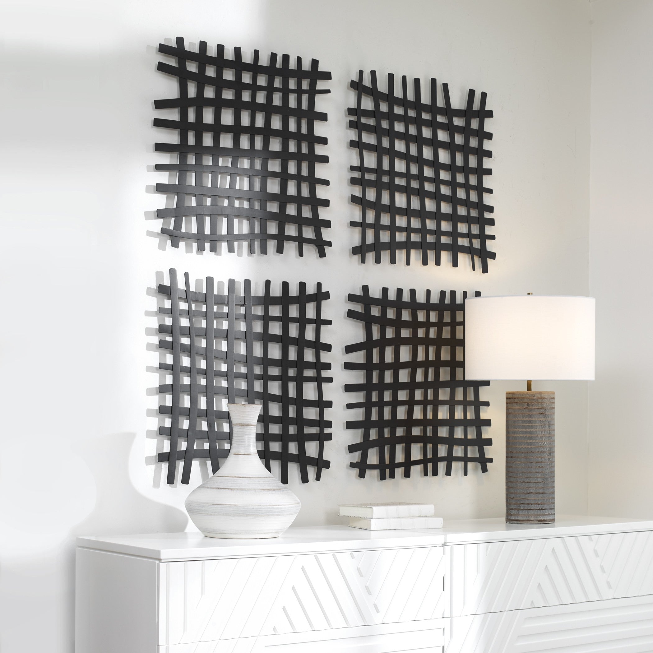 Gridlines Iron Wall Decor by Uttermost