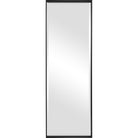 Kahn Oversized Black Rectangular Mirror by Uttermost