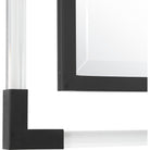 Balkan Black Iron Mirror by Uttermost