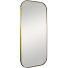 Taft Plated Brass Mirror by Uttermost