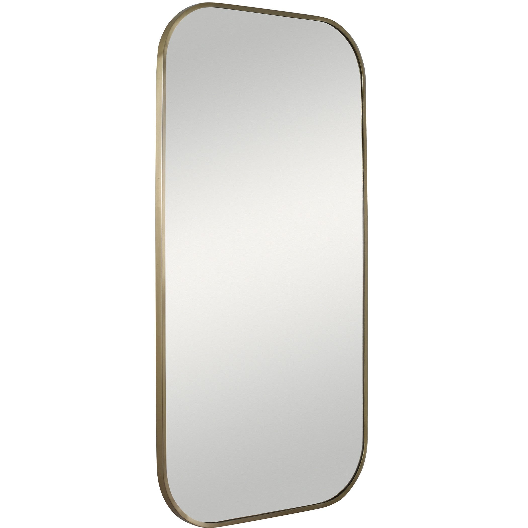 Taft Plated Brass Mirror by Uttermost