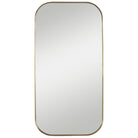 Taft Plated Brass Mirror by Uttermost