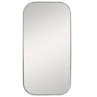 Taft Polished Nickel Mirror by Uttermost