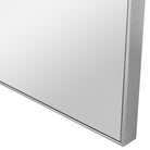 Alexo Square Mirror in Silver by Uttermost