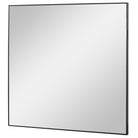 Alexo Square Mirror in Black by Uttermost