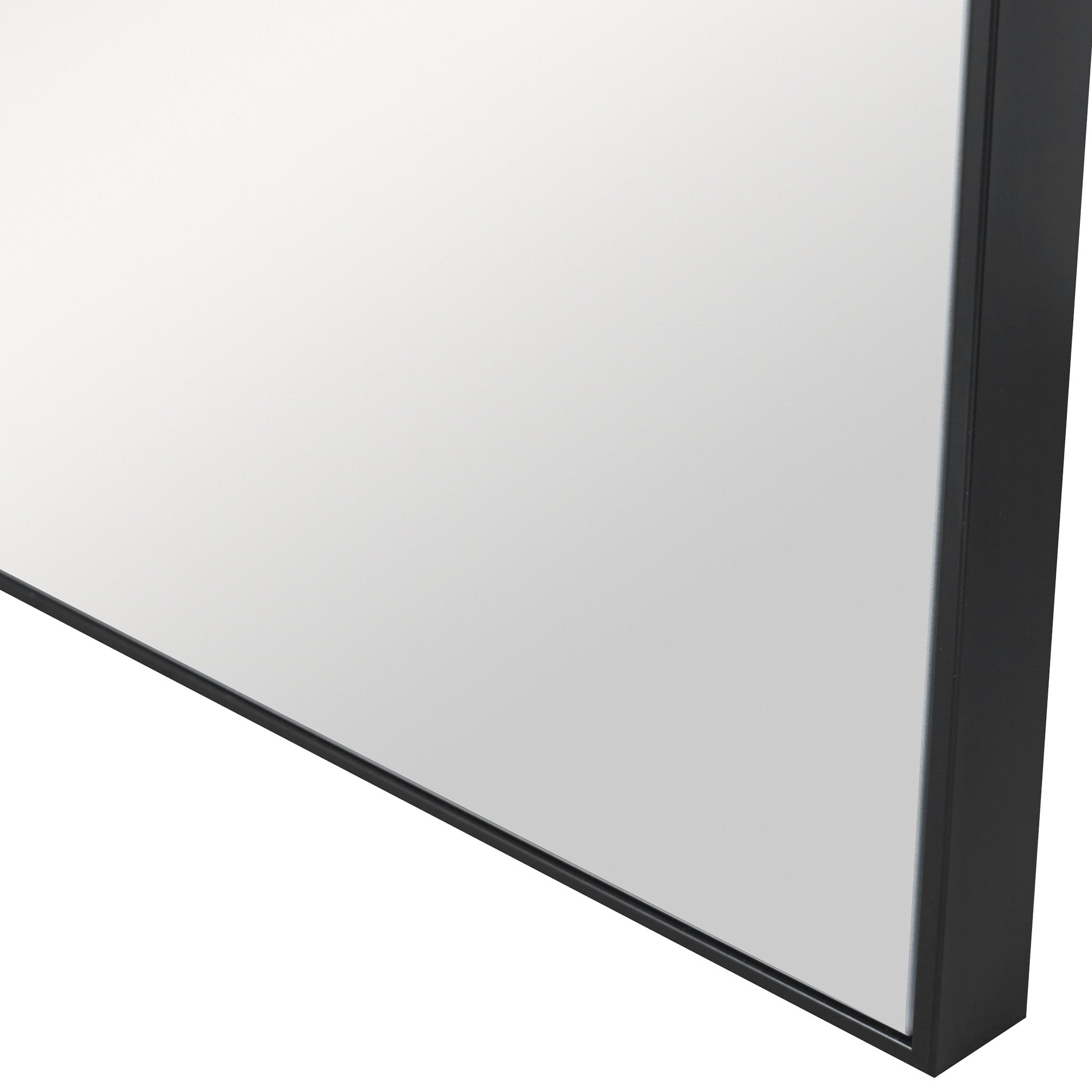 Alexo Square Mirror in Black by Uttermost