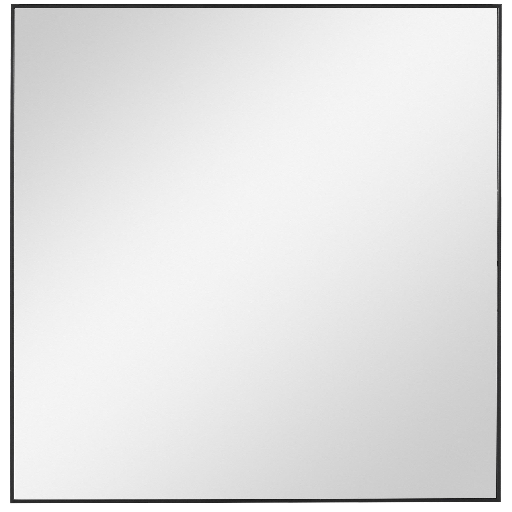 Alexo Square Mirror in Black by Uttermost