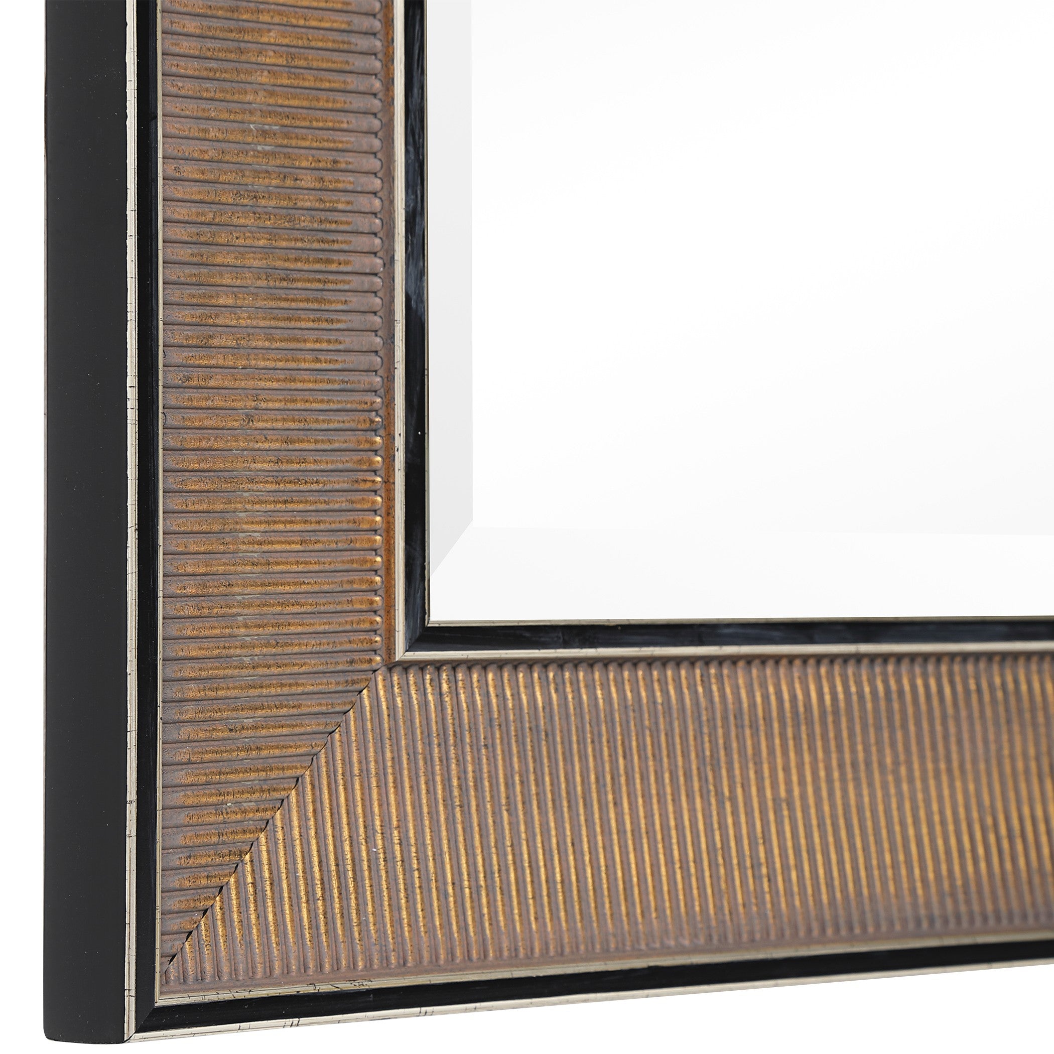 Valles Golden Rust Mirror by Uttermost