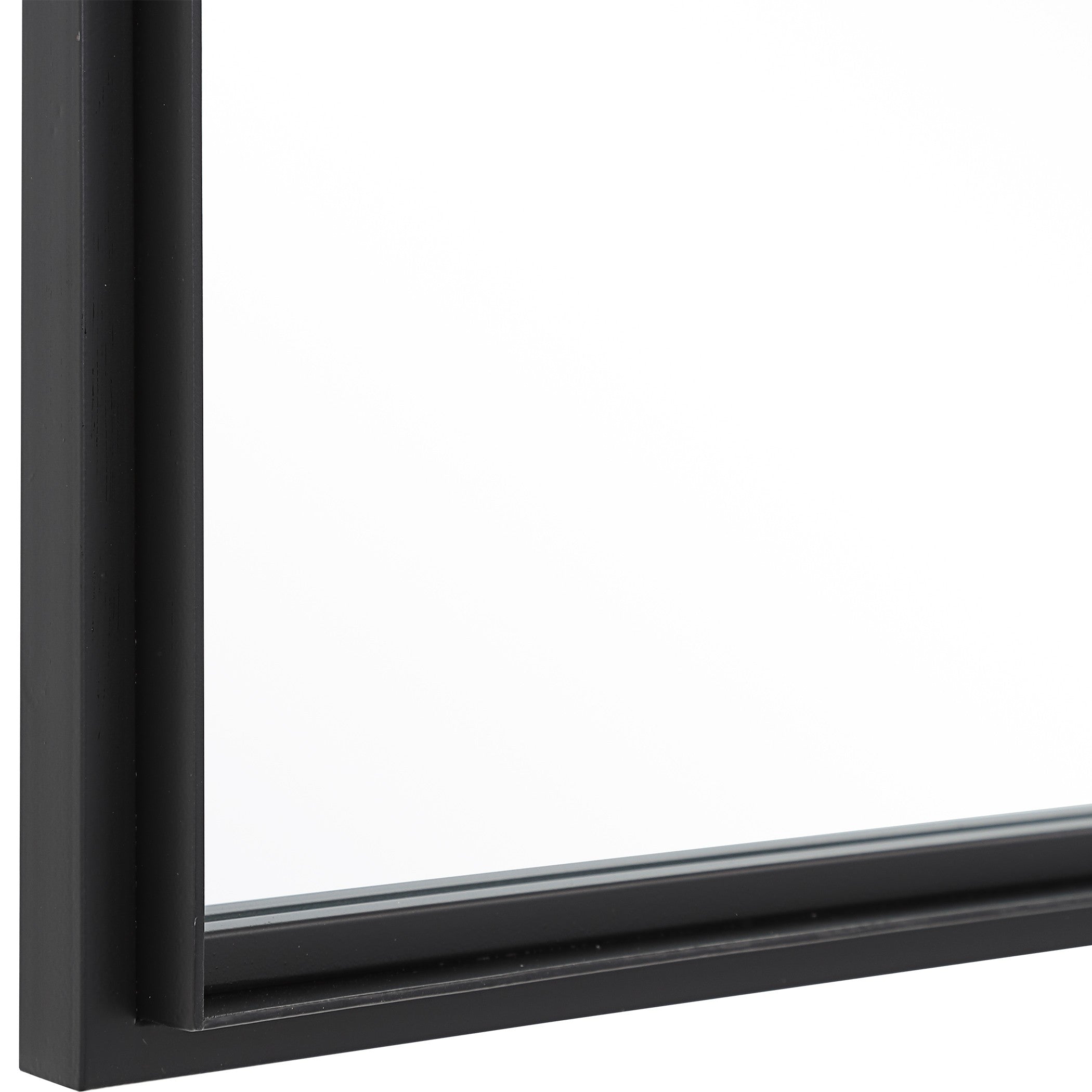 Rousseau Iron Window Mirror by Uttermost