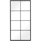Rousseau Iron Window Mirror by Uttermost