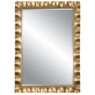 Haya Scalloped Gold Mirror by Uttermost
