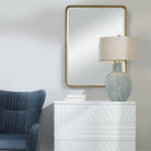 Crofton Gold Large Mirror by Uttermost