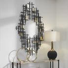 Reflection Metal Grid Wall Decor - Set of 2 by Uttermost