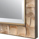 Cocos Coconut Shell Mirror by Uttermost