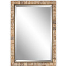 Cocos Coconut Shell Mirror by Uttermost