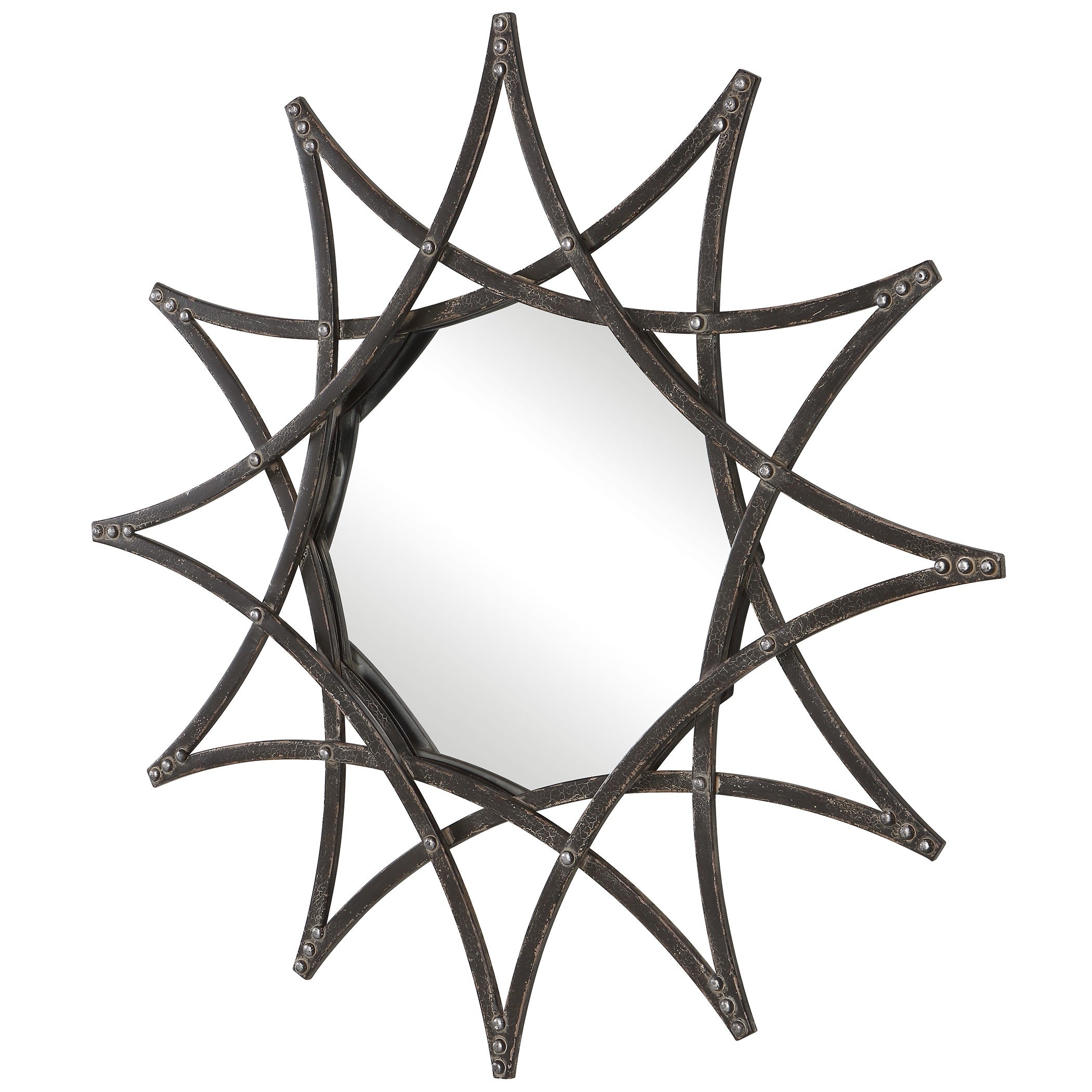 Solaris Iron Star Mirror by Uttermost
