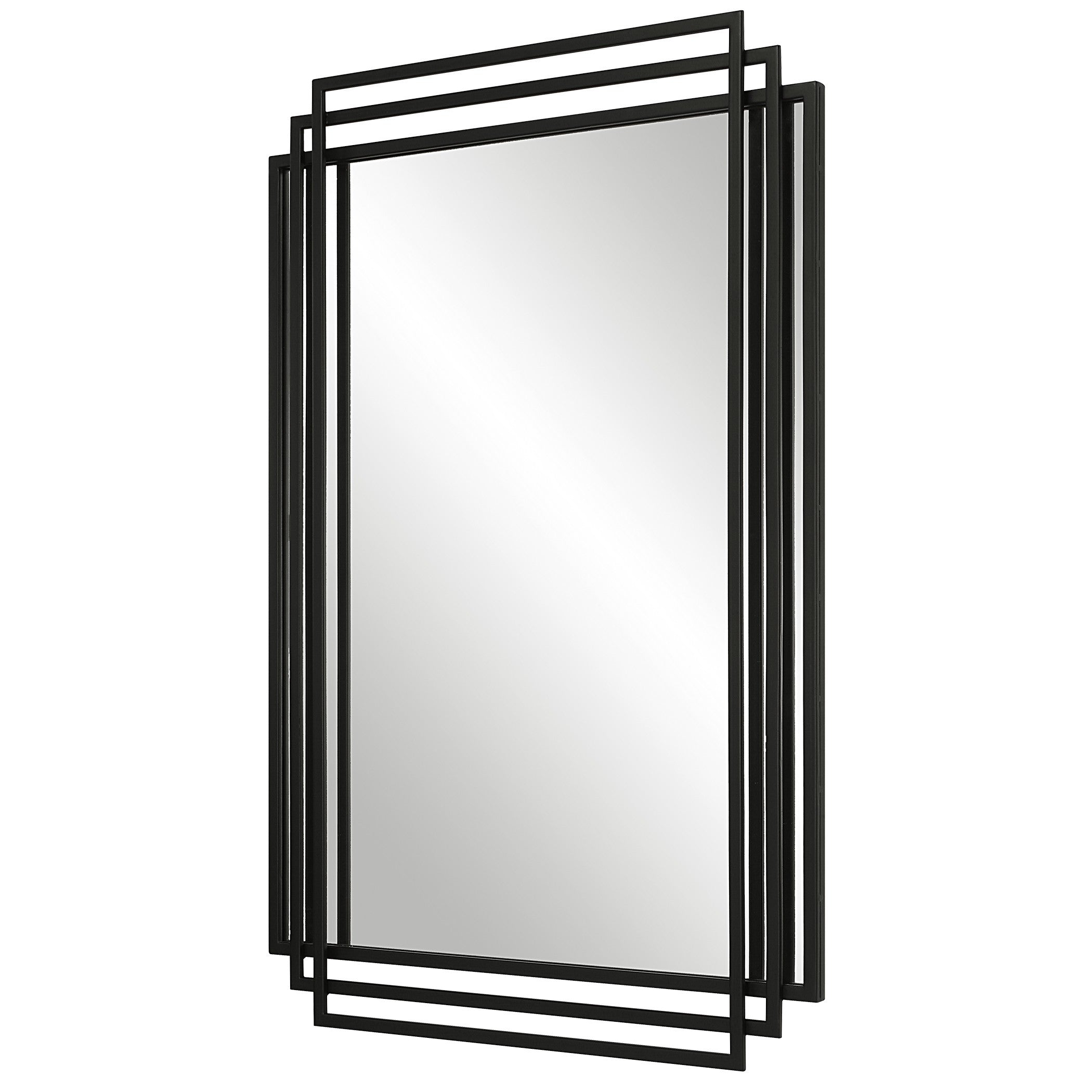 Amherst Black Iron Mirror by Uttermost