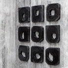 Bahati Ebony Wood Wall Art - Set of 9 by Uttermost