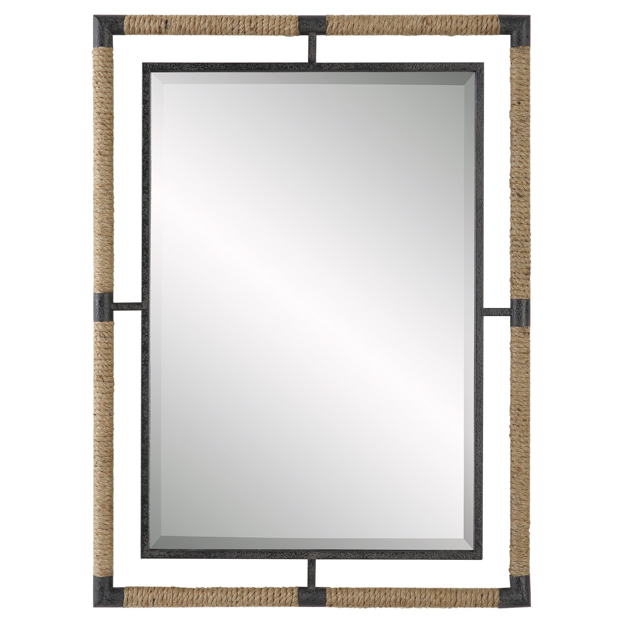 Melville Iron & Rope Mirror by Uttermost