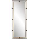 Carrizo Tall Bronze & Gold Mirror by Uttermost