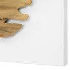 Lev White Metal Wall Decor by Uttermost