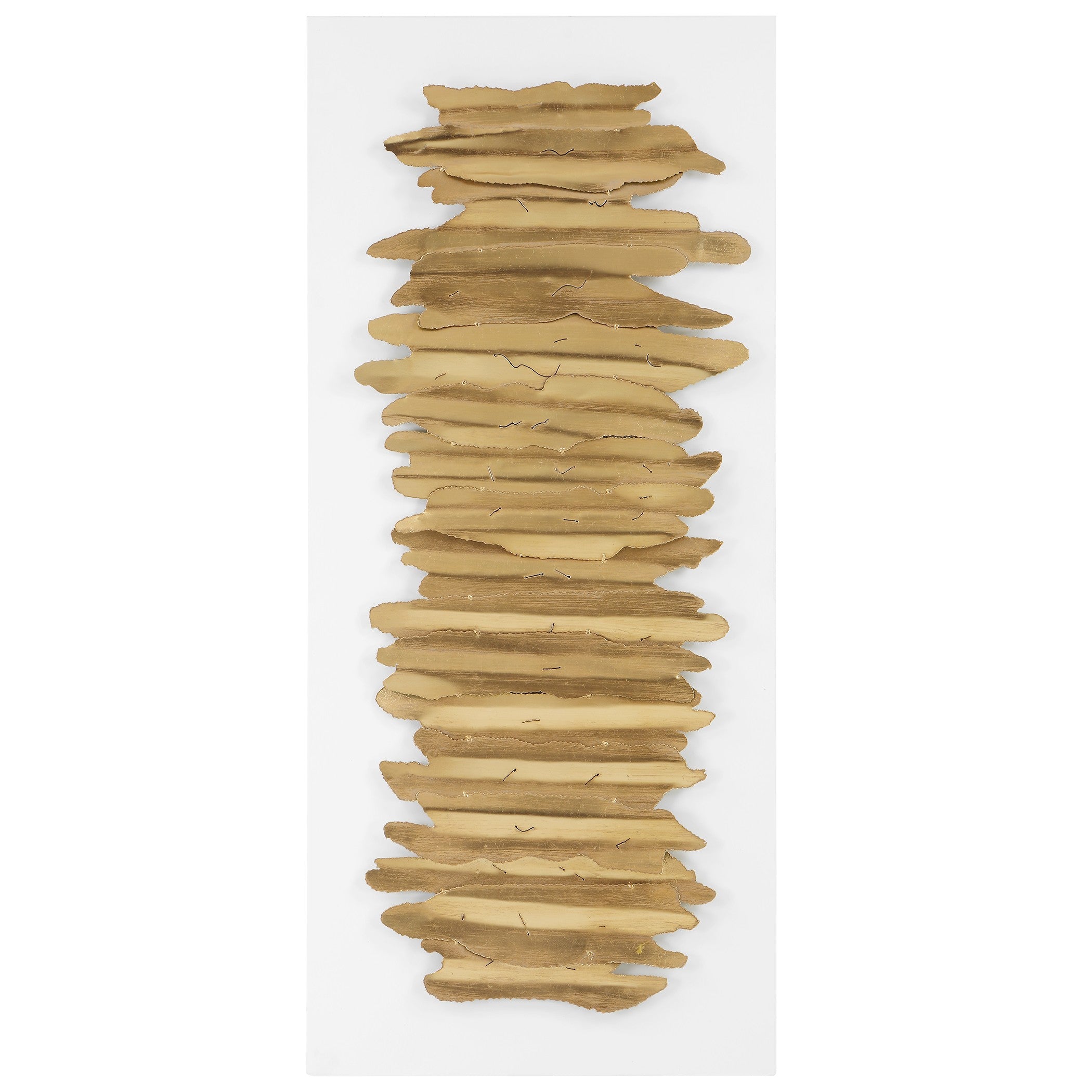 Lev White Metal Wall Decor by Uttermost