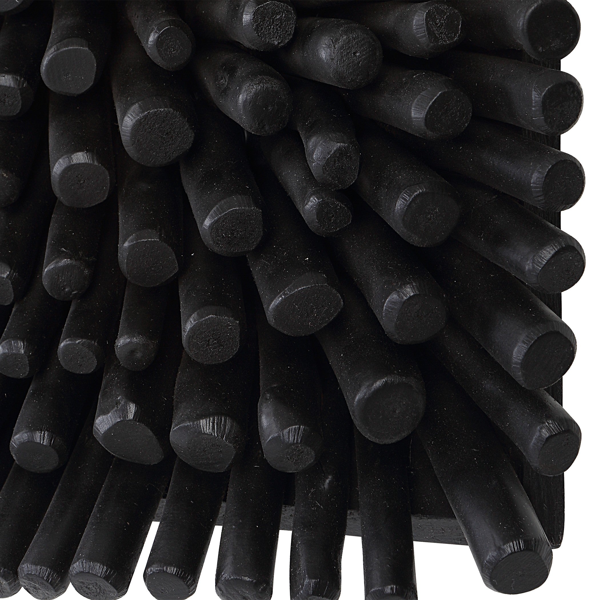 Portside Black Wood Wall Panel by Uttermost