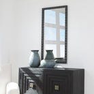 Dandridge Black Industrial Mirror by Uttermost