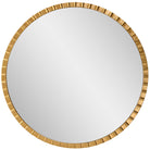Dandridge Gold Round Mirror by Uttermost