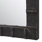 Dandridge Arched Mirror in Black by Uttermost