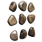 Pebbles Walnut Wood Wall Décor - Set of 9 by Uttermost