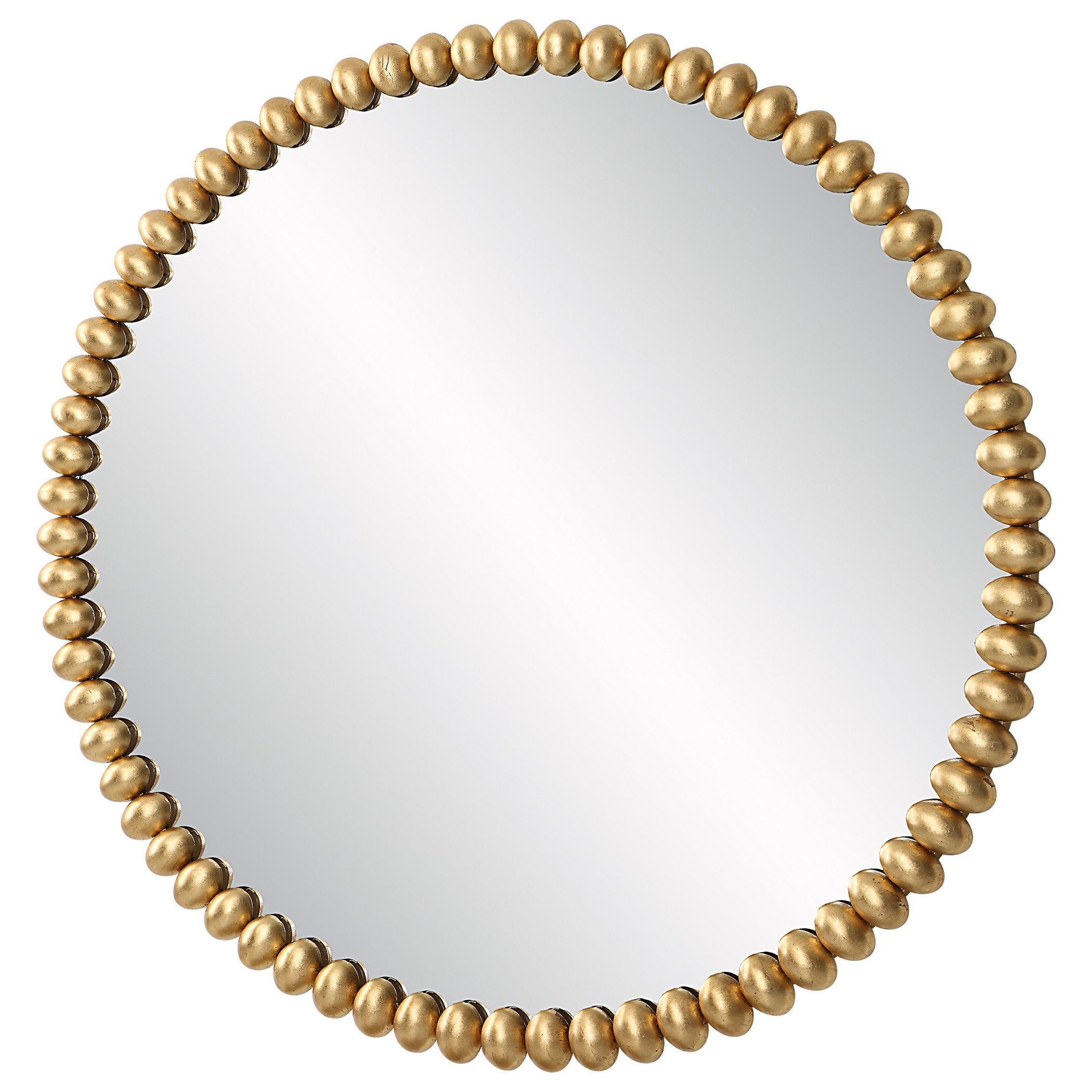 Byzantine Round Gold Mirror by Uttermost