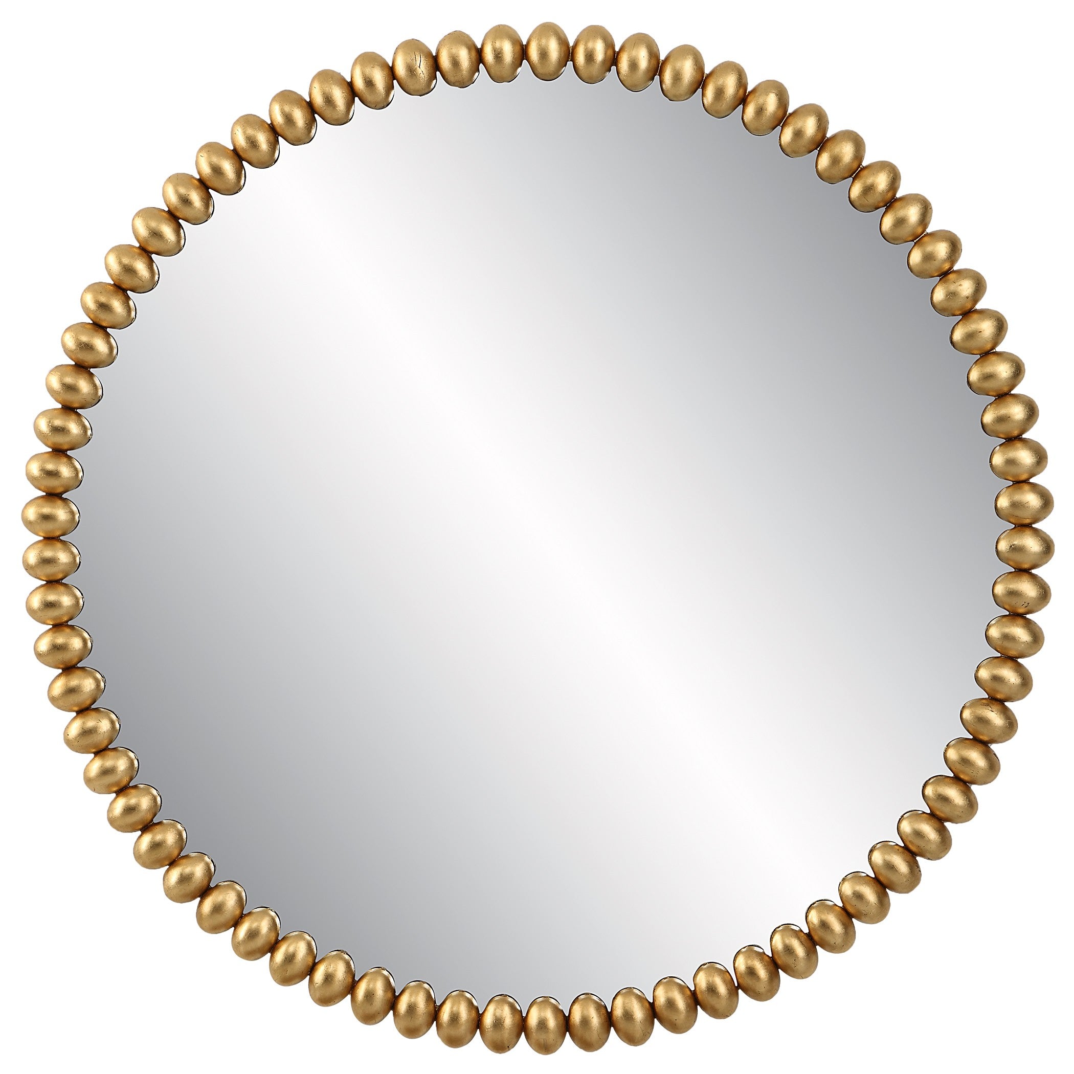 Byzantine Round Gold Mirror by Uttermost