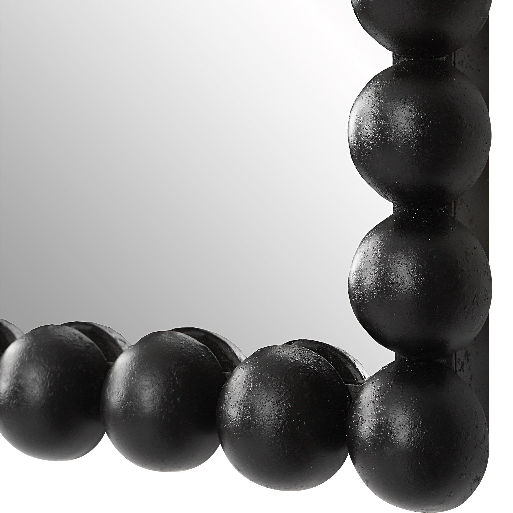 Serna Black Vanity Mirror by Uttermost