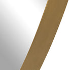 Boomerang Gold Mirror by Uttermost