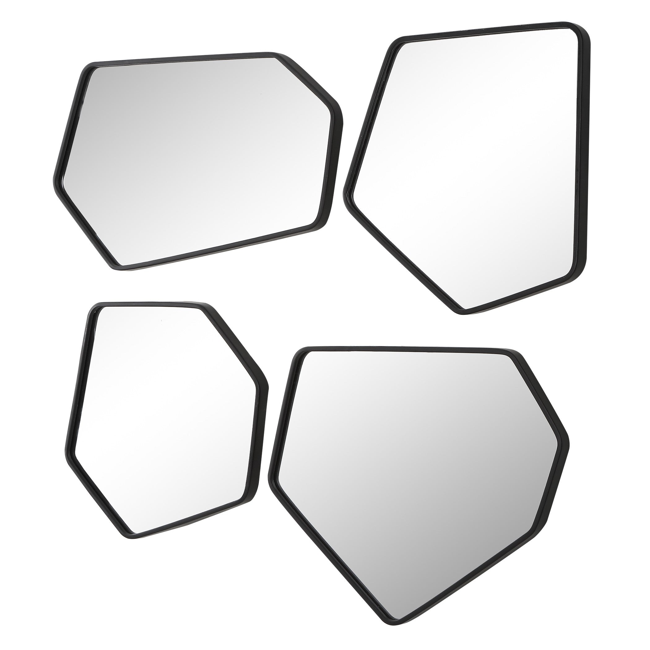 Linneah Black Mirrors, Set/4 by Uttermost