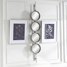Button Silver Mirror by Uttermost