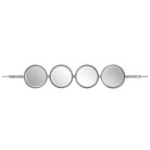 Button Silver Mirror by Uttermost